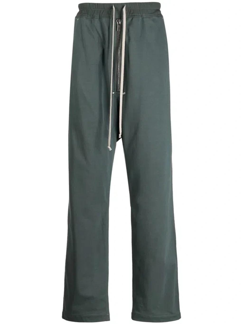 Relaxed-fit Cotton Track Pants In Grün product image