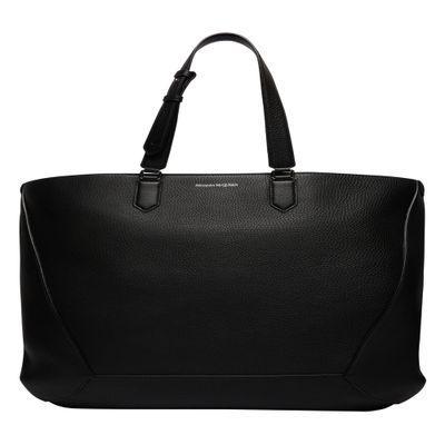 Edge Tote Bag In Black Product Image