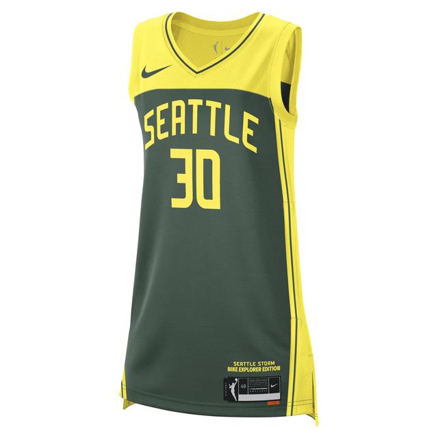 Womens Nike Breanna Stewart Green Seattle Storm 2021 Explorer Edition Victory Player Jersey Product Image