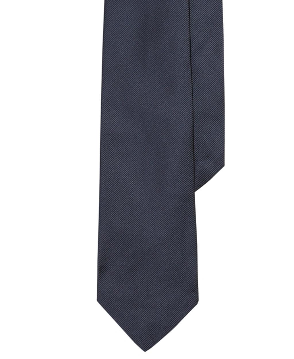 POLO RALPH LAUREN Silk Repp Tie In Navy Product Image