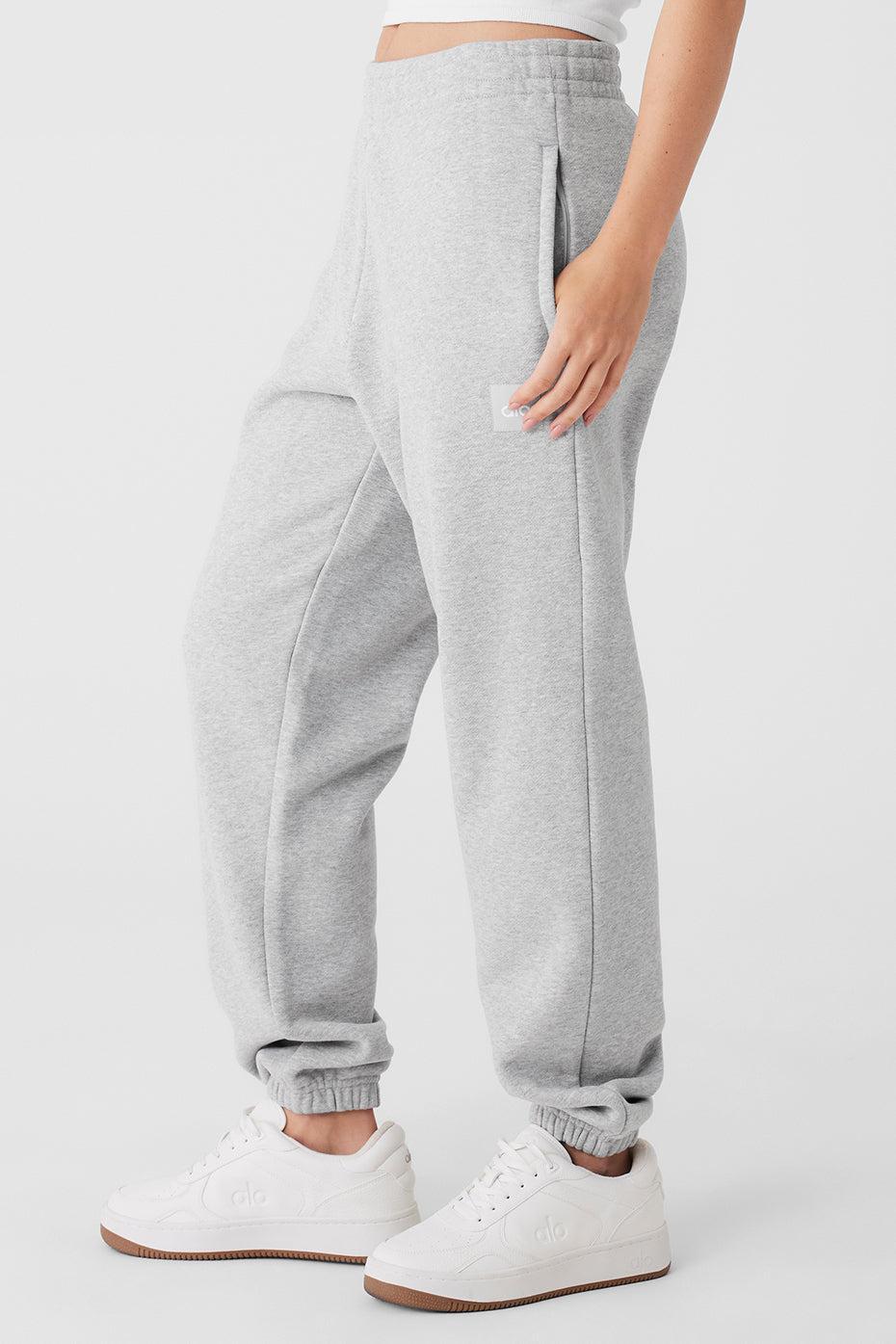 Cuffed Renown Heavy Weight Sweatpant - Athletic Heather Grey Female Product Image