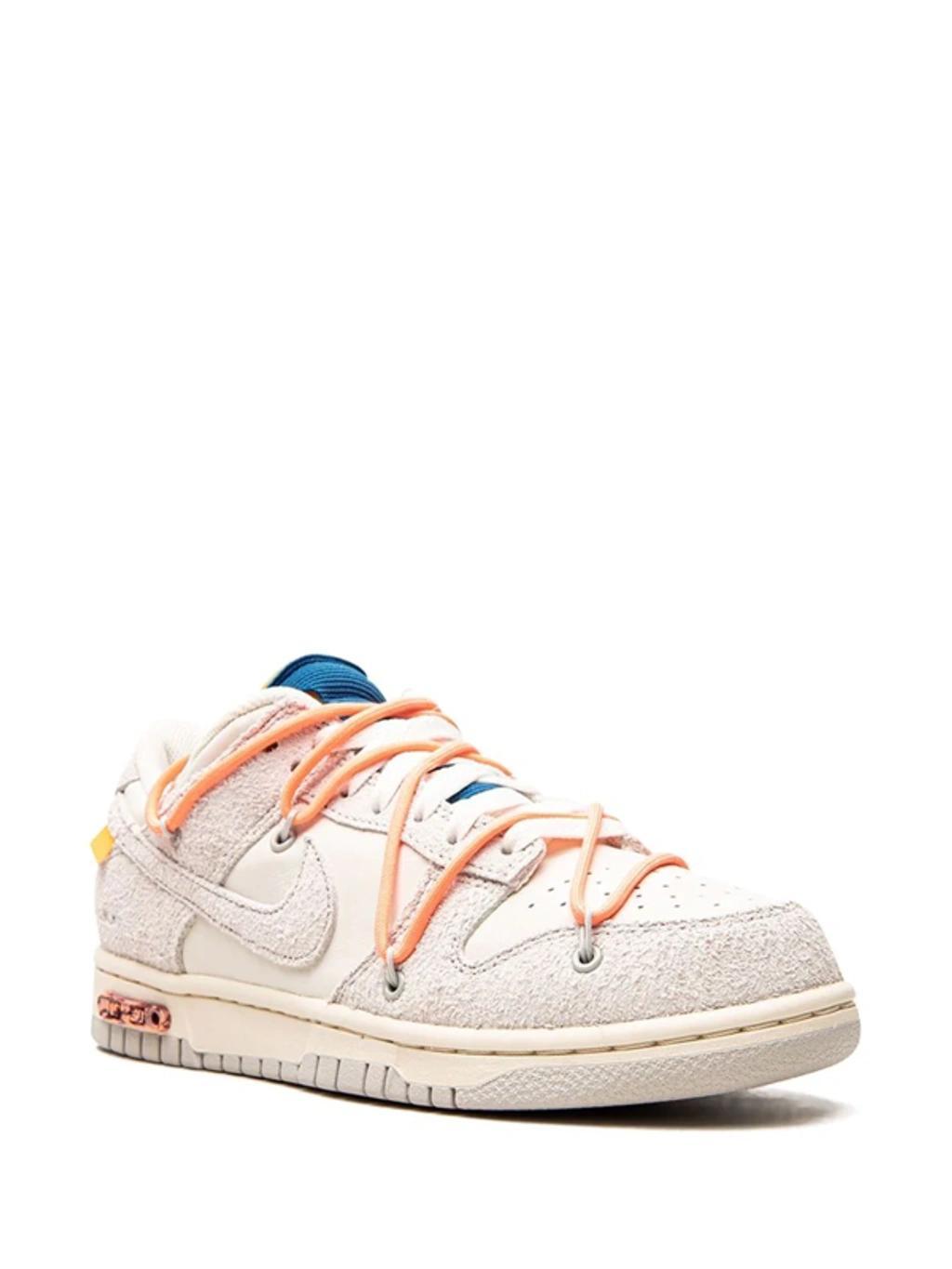 X Off-white Dunk Low Sneakers In Grey Product Image