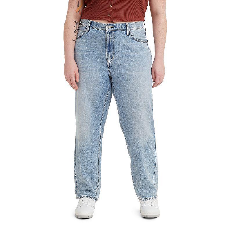 Plus Size Levis 94 Baggy Mid-Rise Jeans, Womens Product Image