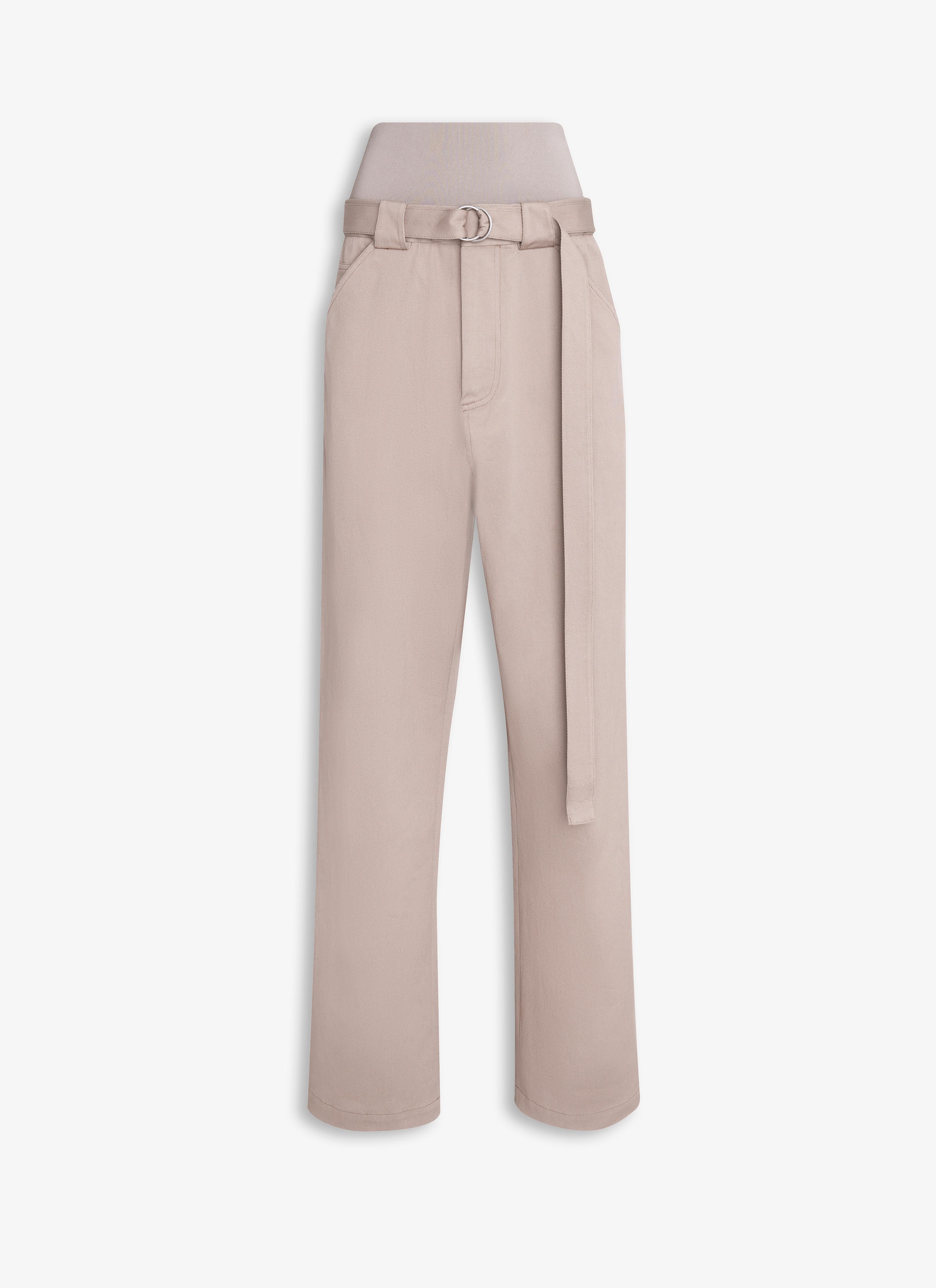 CARGO TROUSERS WITH KNIT BAND Product Image