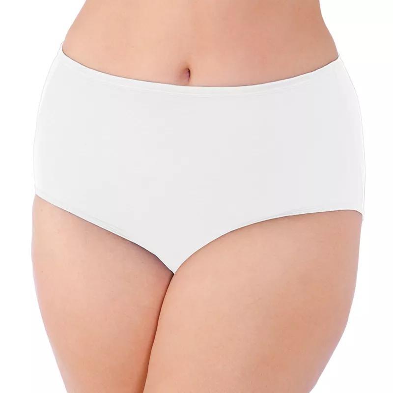 Plus Size Vanity Fair Illumination Brief Panty 13811, Womens Product Image