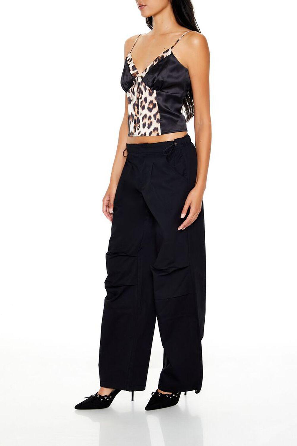 Twill Toggle Drawstring Joggers | Forever 21 Product Image