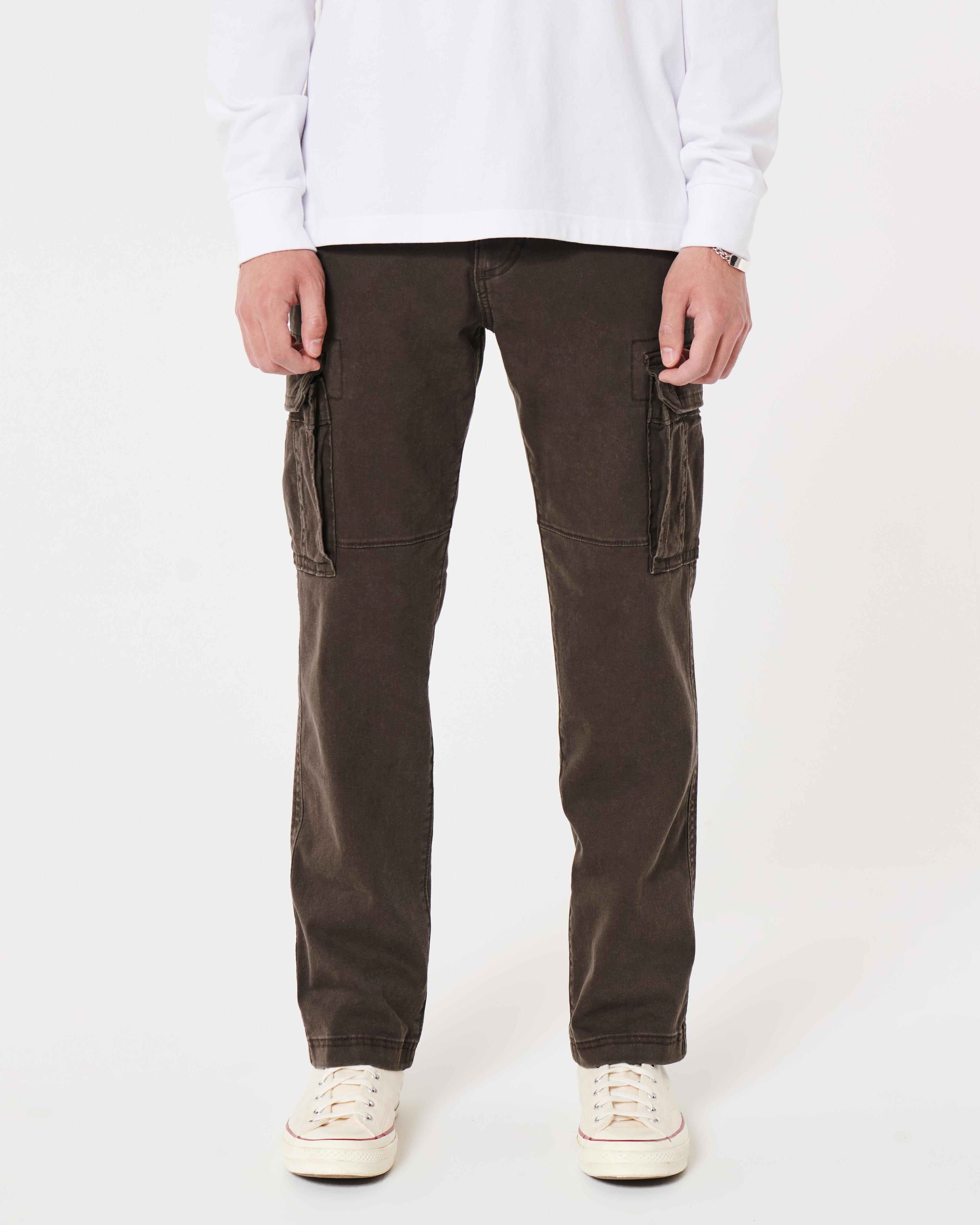 Slim Straight Cargo Pants Product Image