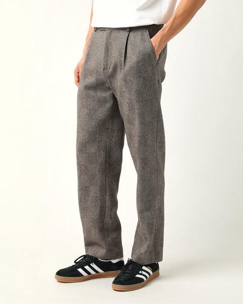 Check Pleated Trouser Product Image