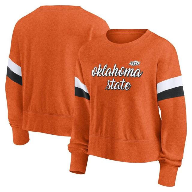 NCAA Oklahoma State Cowboys Womens Crew Neck Fleece Sweatshirt Product Image