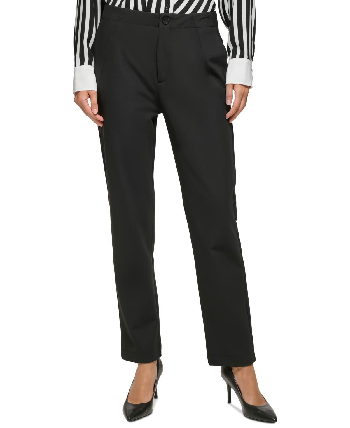 Karl Lagerfeld Paris Womens Compression Suit Pants, Regular & Petite product image