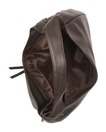 Leather Medium Half Moon Hobo for Women Product Image