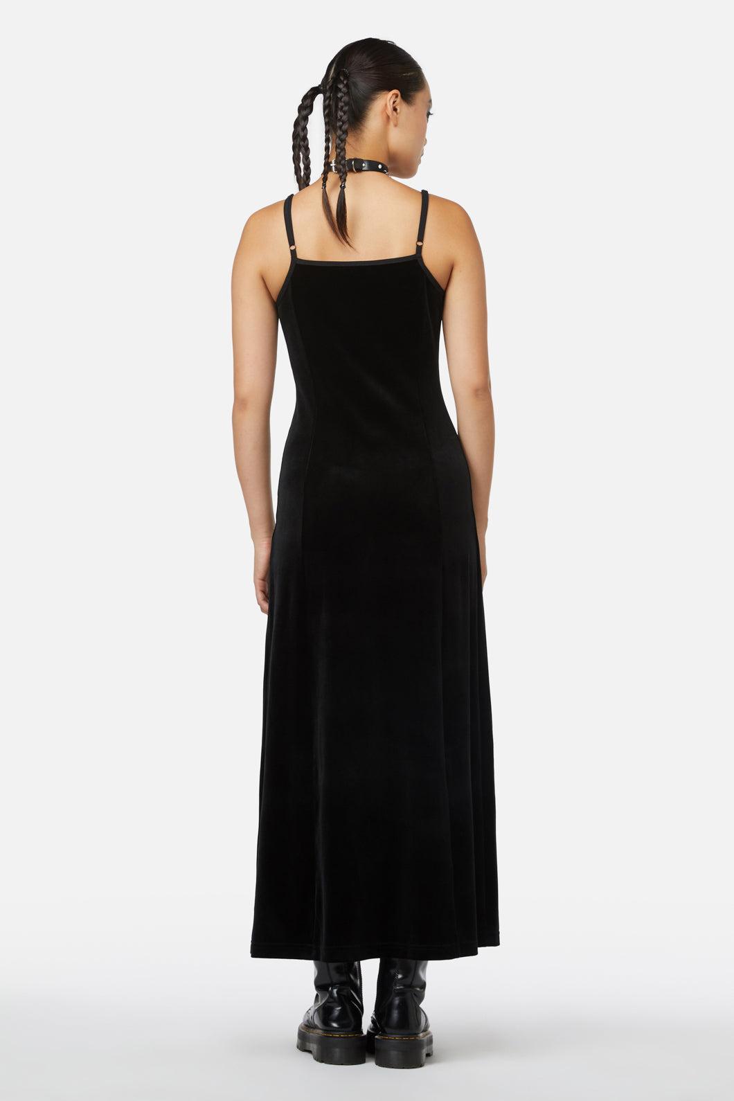 Obsidian Velvet Dress Product Image