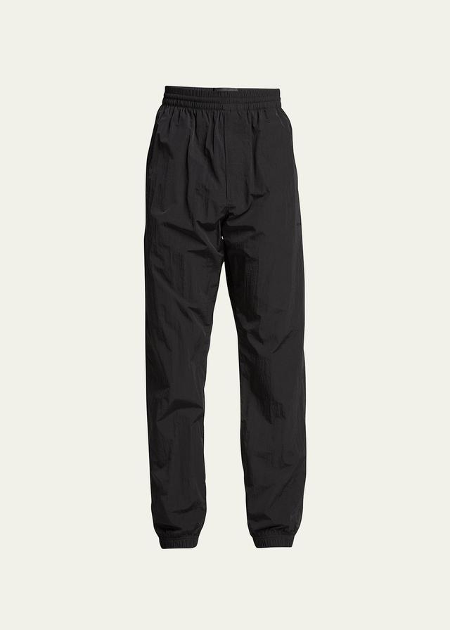 Givenchy Men's Nylon Logo Track Pants - Size: 48 EU (32R US) - BLACK Product Image