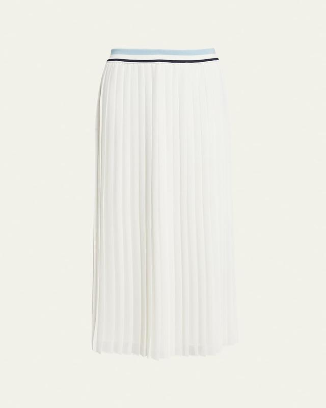 Pleated Midi Skirt Product Image