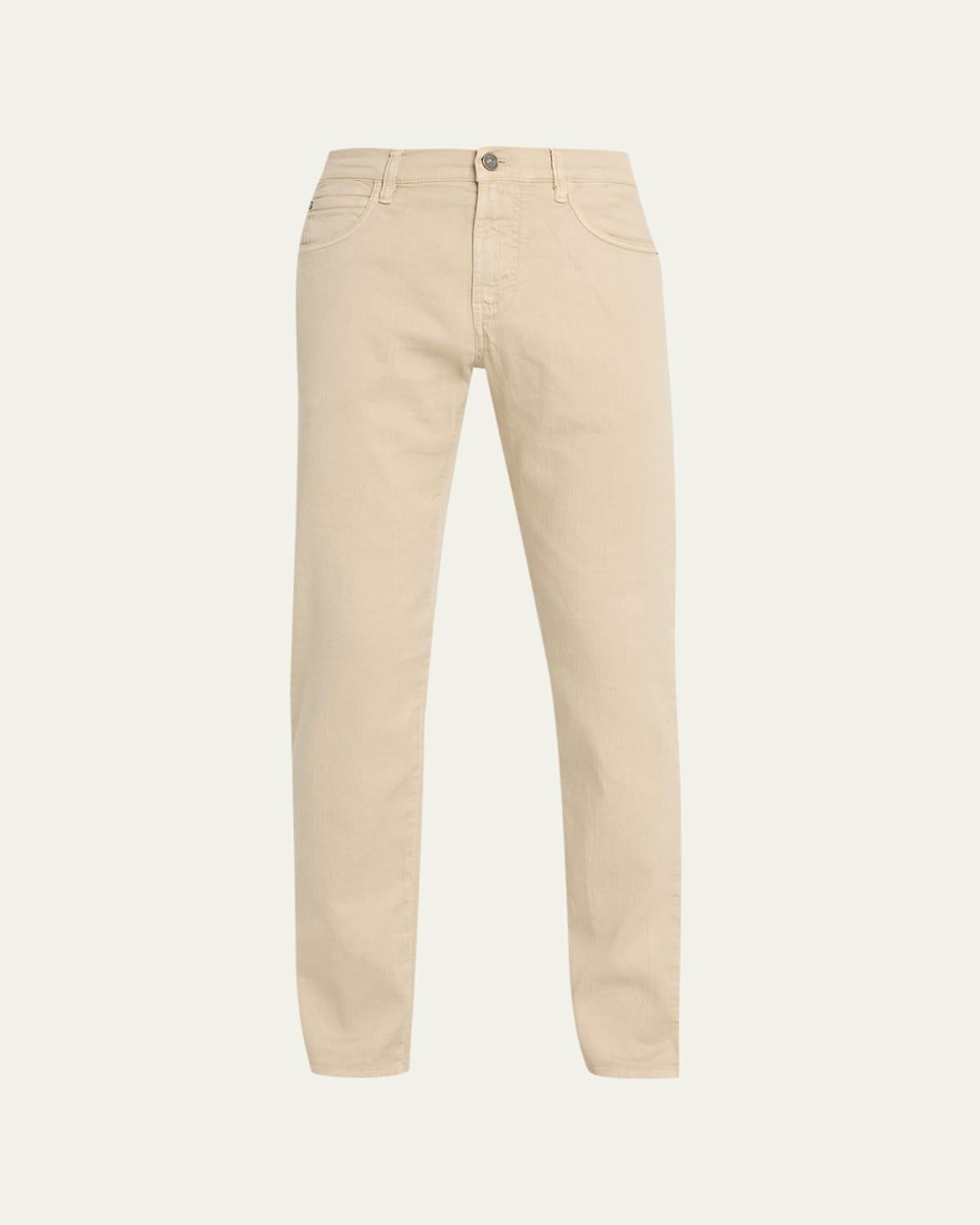 Mens Quarona Linen-Cotton 5-Pocket Pants Product Image