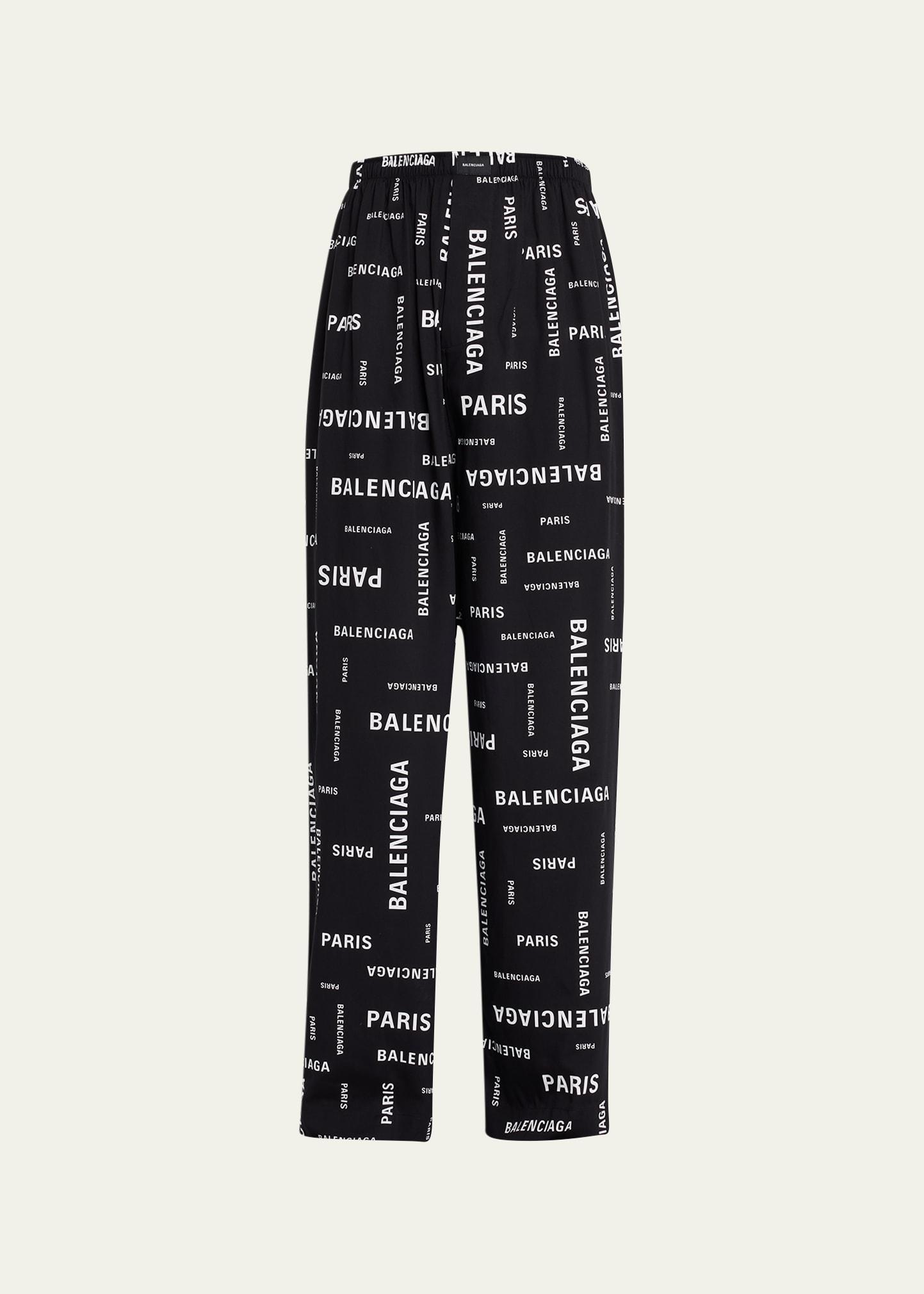 Mens Allover-Logo Pajama Pants product image