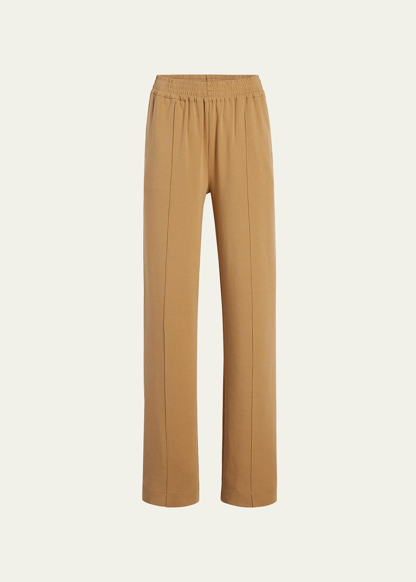 Luxe Seamed Wide-Leg Lounge Pants Product Image