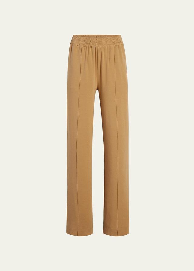 Luxe Seamed Wide-Leg Lounge Pants Product Image