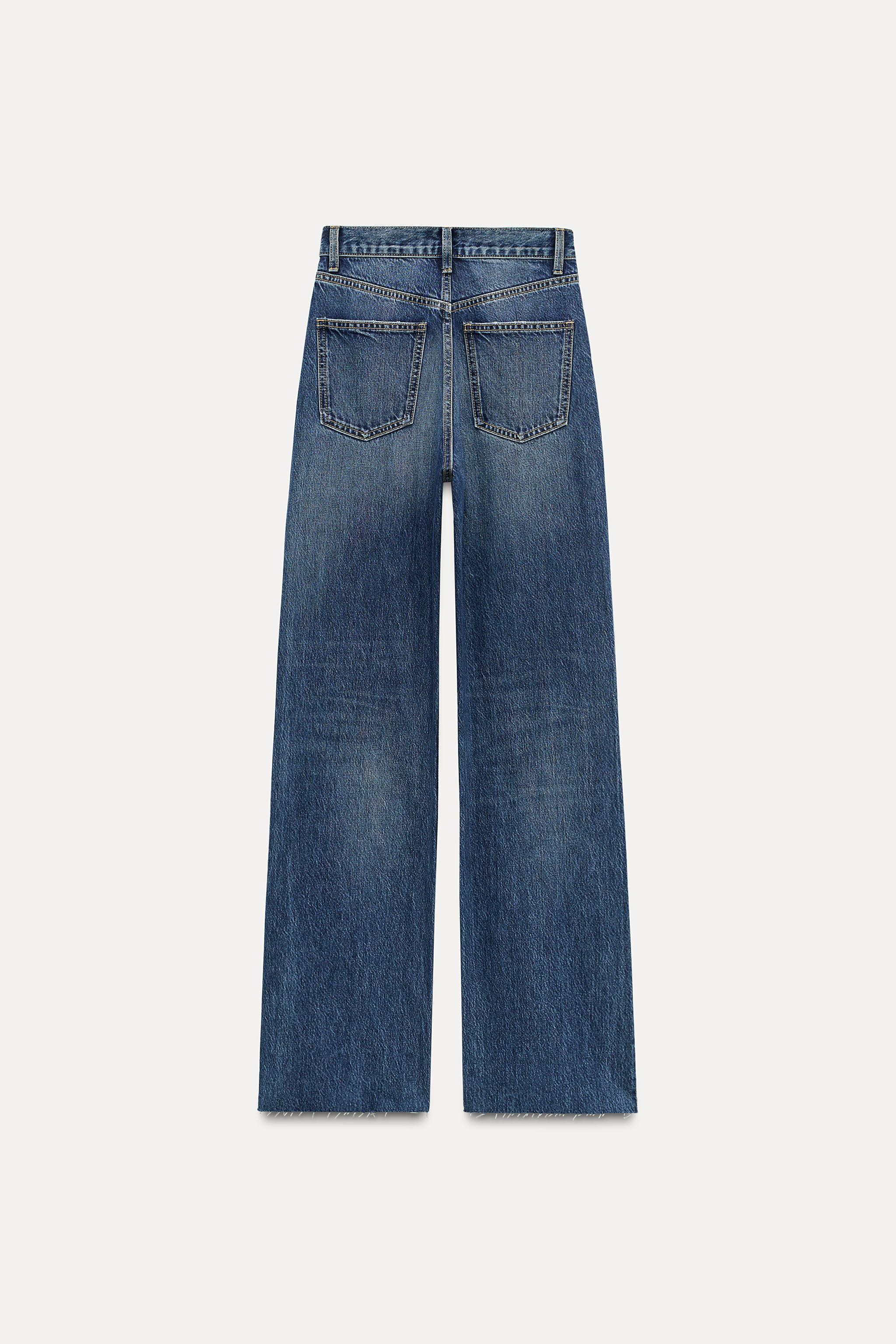 TRF HIGH RISE WIDE LEG JEANS Product Image