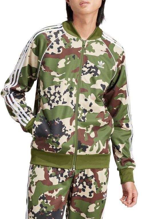 adidas Lifestyle Camo Superstar Track Jacket Product Image