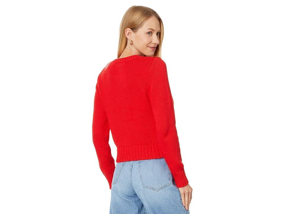 Michael Stars Willa Cardigan (Cherry) Women's Sweater Product Image