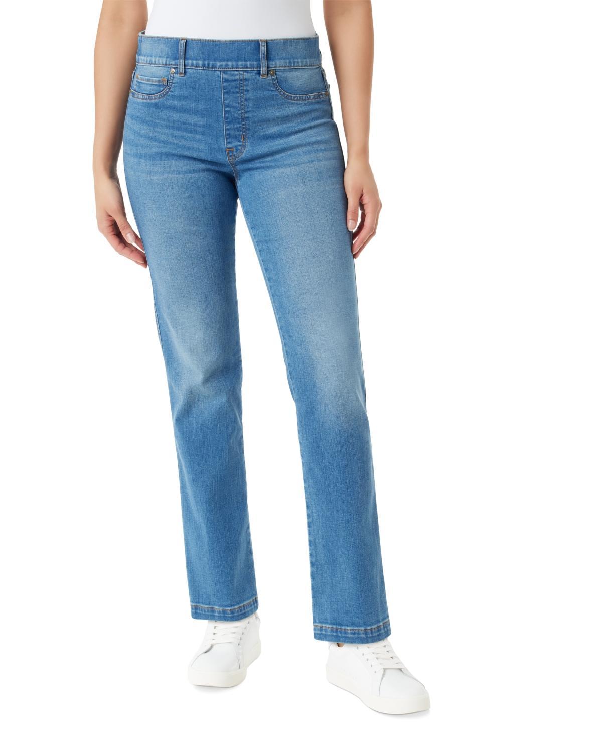 Womens Gloria Vanderbilt Shape Effect Straight Jeans Product Image