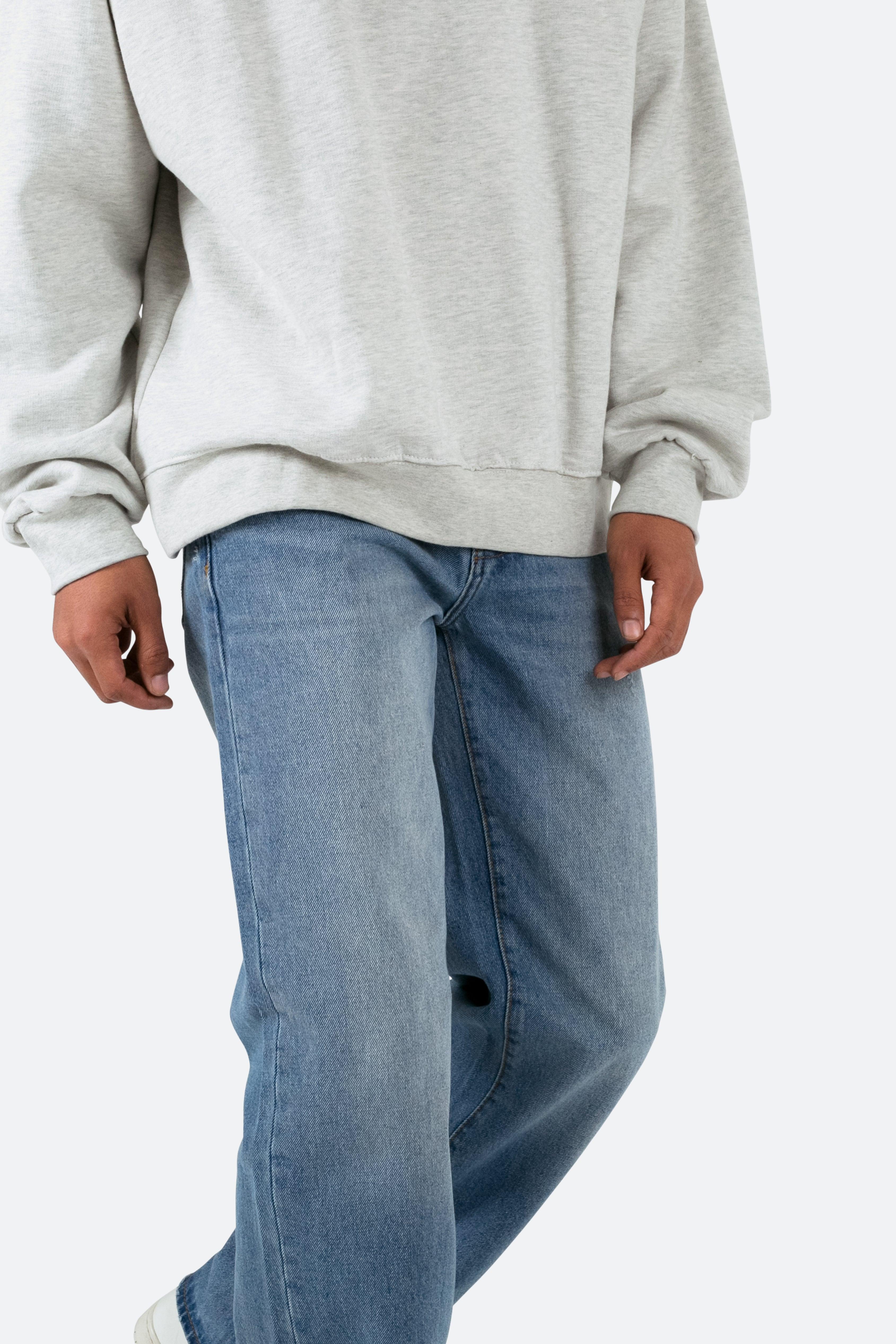 Baggy Every Day Denim - Medium Blue Product Image