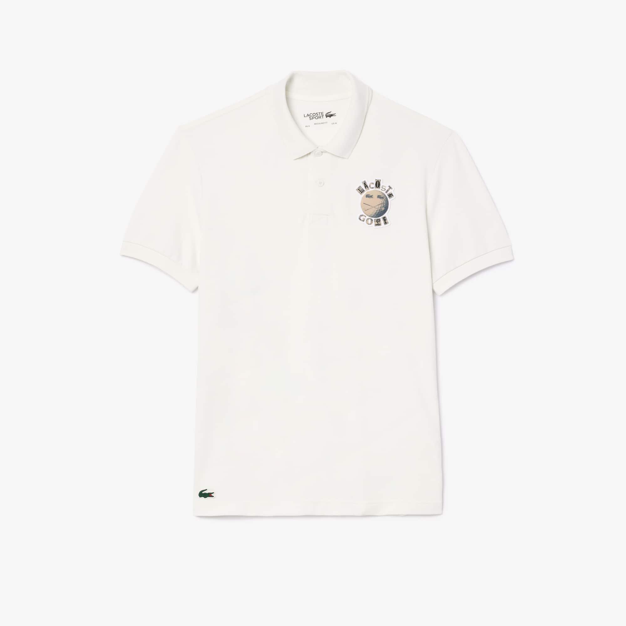 Relaxed Fit Mini-Piqué Golf Polo Shirt Product Image