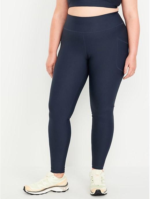 High-Waisted PowerSoft Full-Length Pocket Leggings Product Image