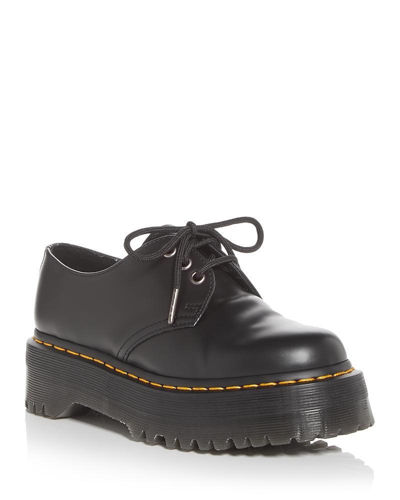 Dr. Martens Womens 1461 Quad Platform Oxfords Loafers Product Image