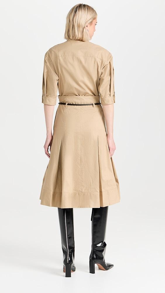 3.1 Phillip Lim Band Collar Origami Shirt Dress | Shopbop Product Image