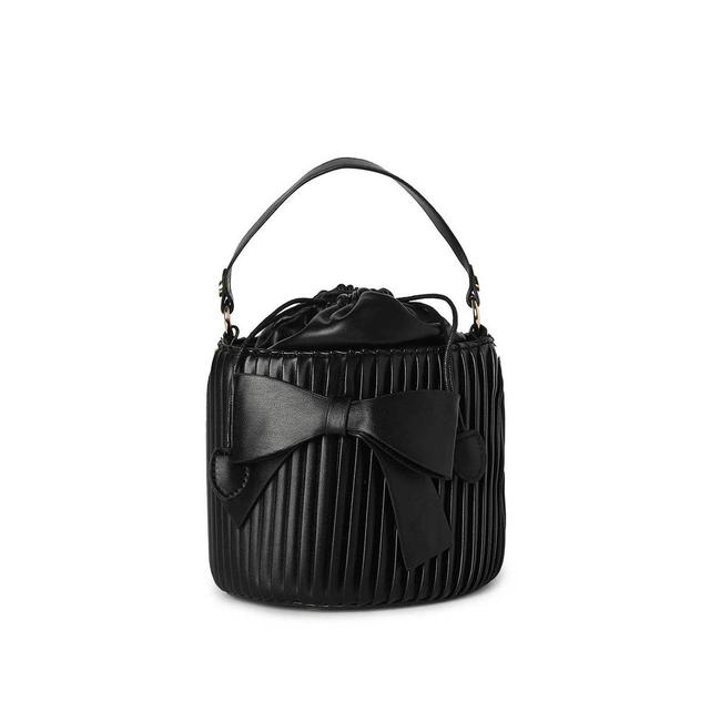 Haute Sauce Womens Bow Bucket Bag Product Image