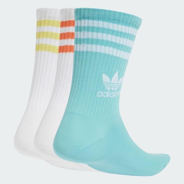 Mid Cut Crew Socks 3 Pairs Product Image