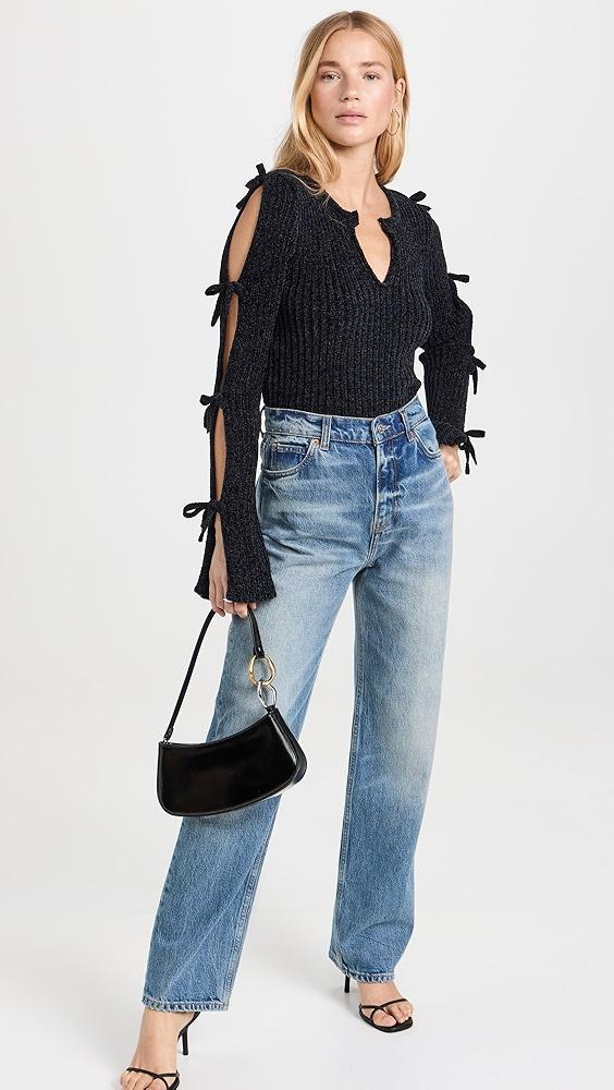 Reformation Abby High Rise Straight Jeans | Shopbop Product Image