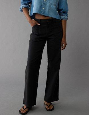 AE Stretch High-Waisted Stovepipe Utility Pant Product Image