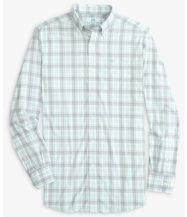 Southern Tide Intercoastal Performance Stretch West End Plaid Long Sleeve Woven Shirt Product Image