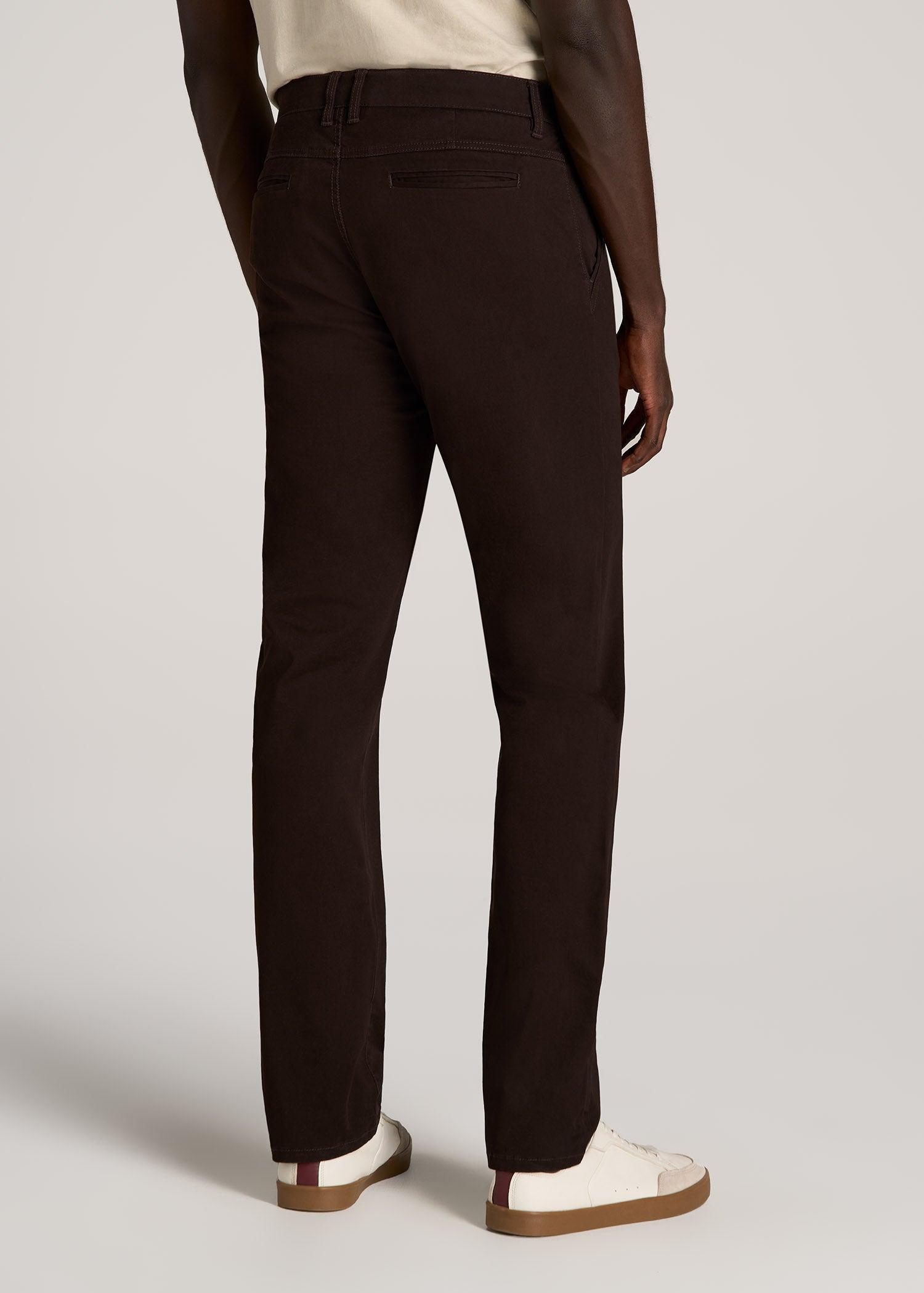 Carman TAPERED Chinos in Chocolate - Pants for Tall Men Male product image