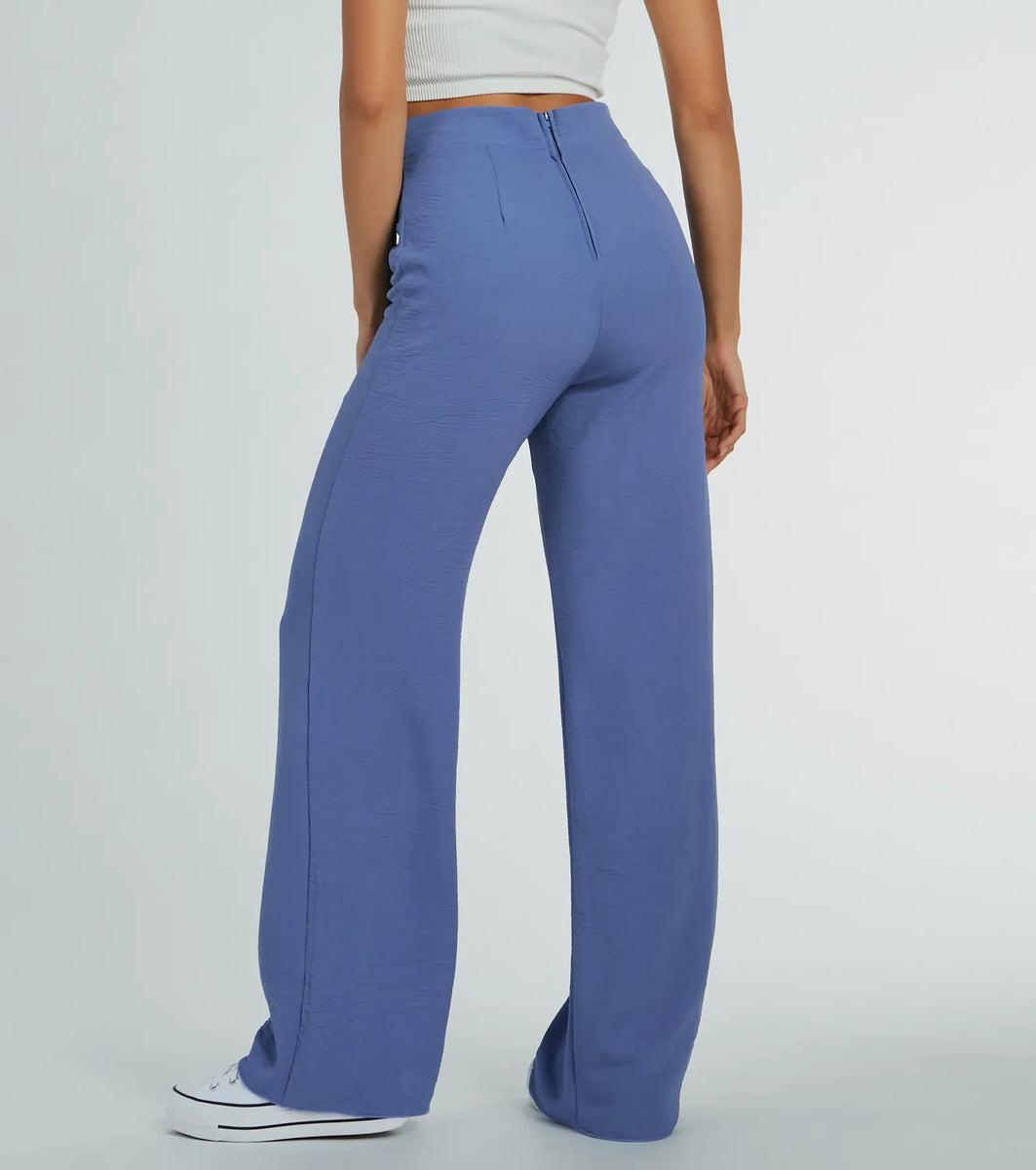 Sittin Pretty Tie Waist Wide-Leg Palazzo Pants product image