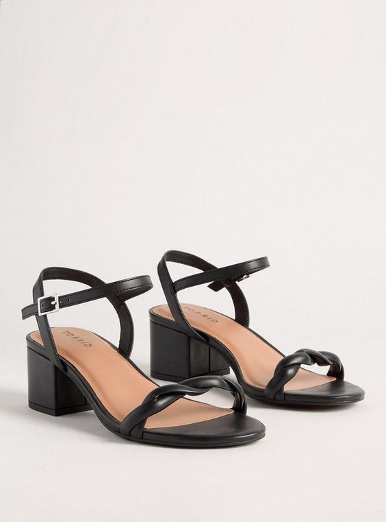 Braided Strap Block Heel (WW) Product Image