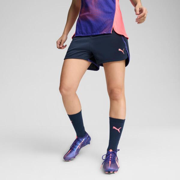 PUMA individualBLAZE Women's Shorts in Dark Blue Product Image