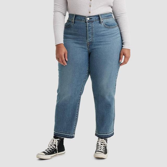 Levis Trendy Plus Size Wedgie Straight-Leg Jeans Product Image