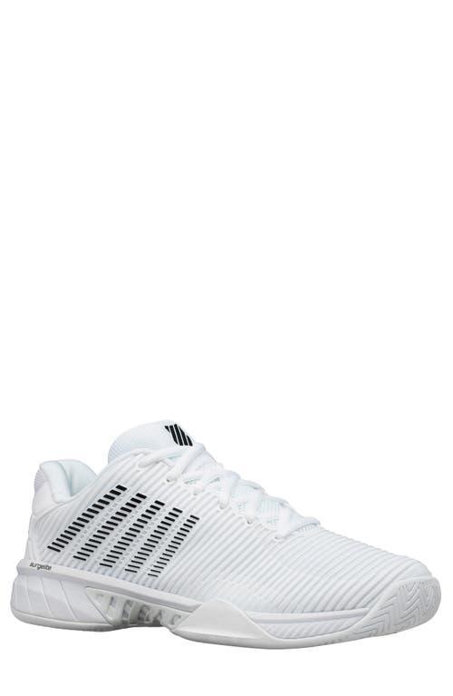 K-Swiss Mens K-Swiss Hypercourt Express 2 - Mens Basketball Shoes White/Black/White Product Image