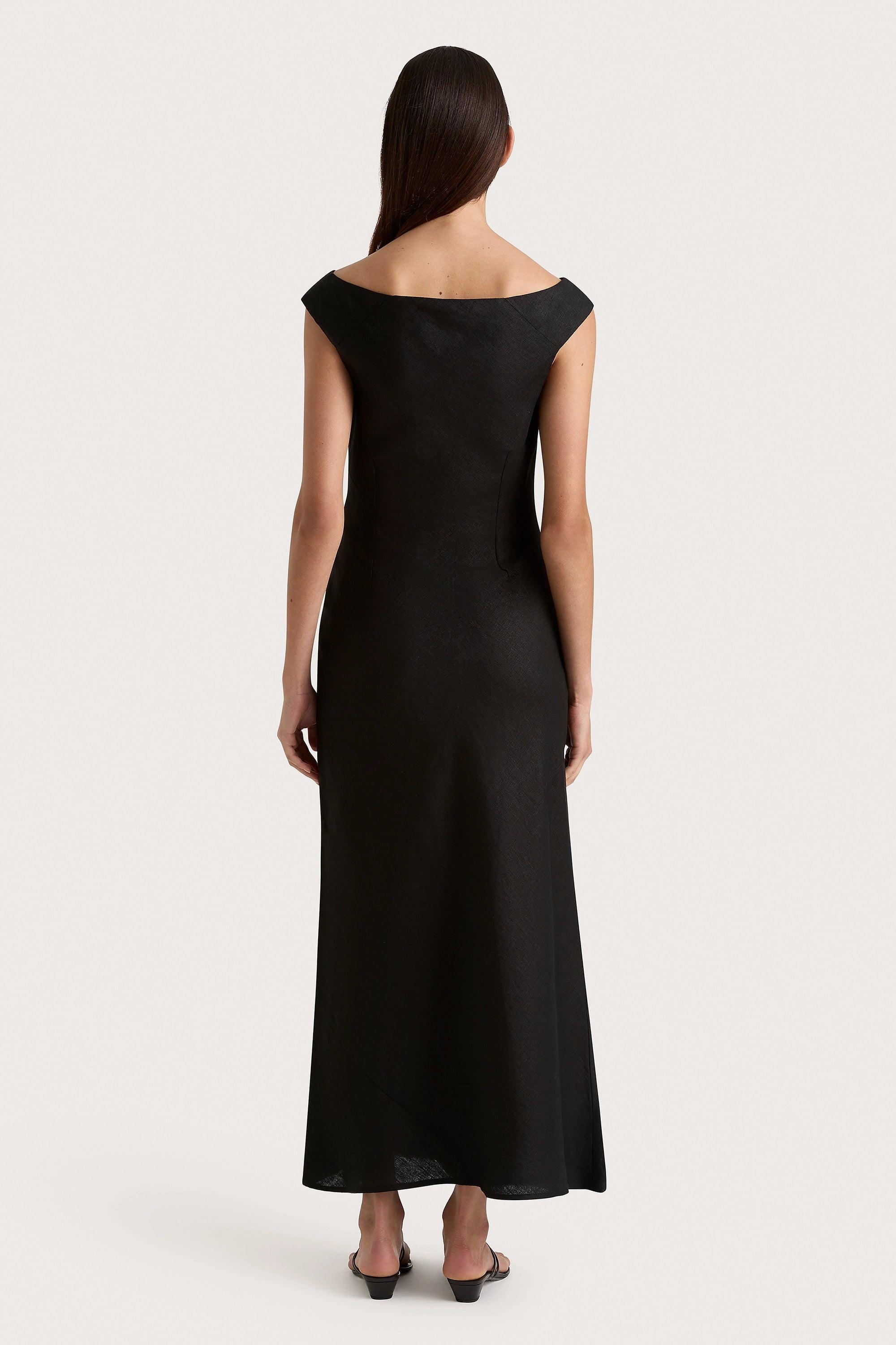 Ilride Maxi Dress Black Product Image