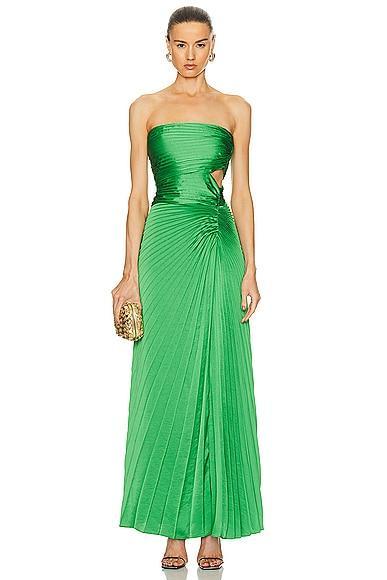 A.L.C. Emerson Dress in Green. Product Image