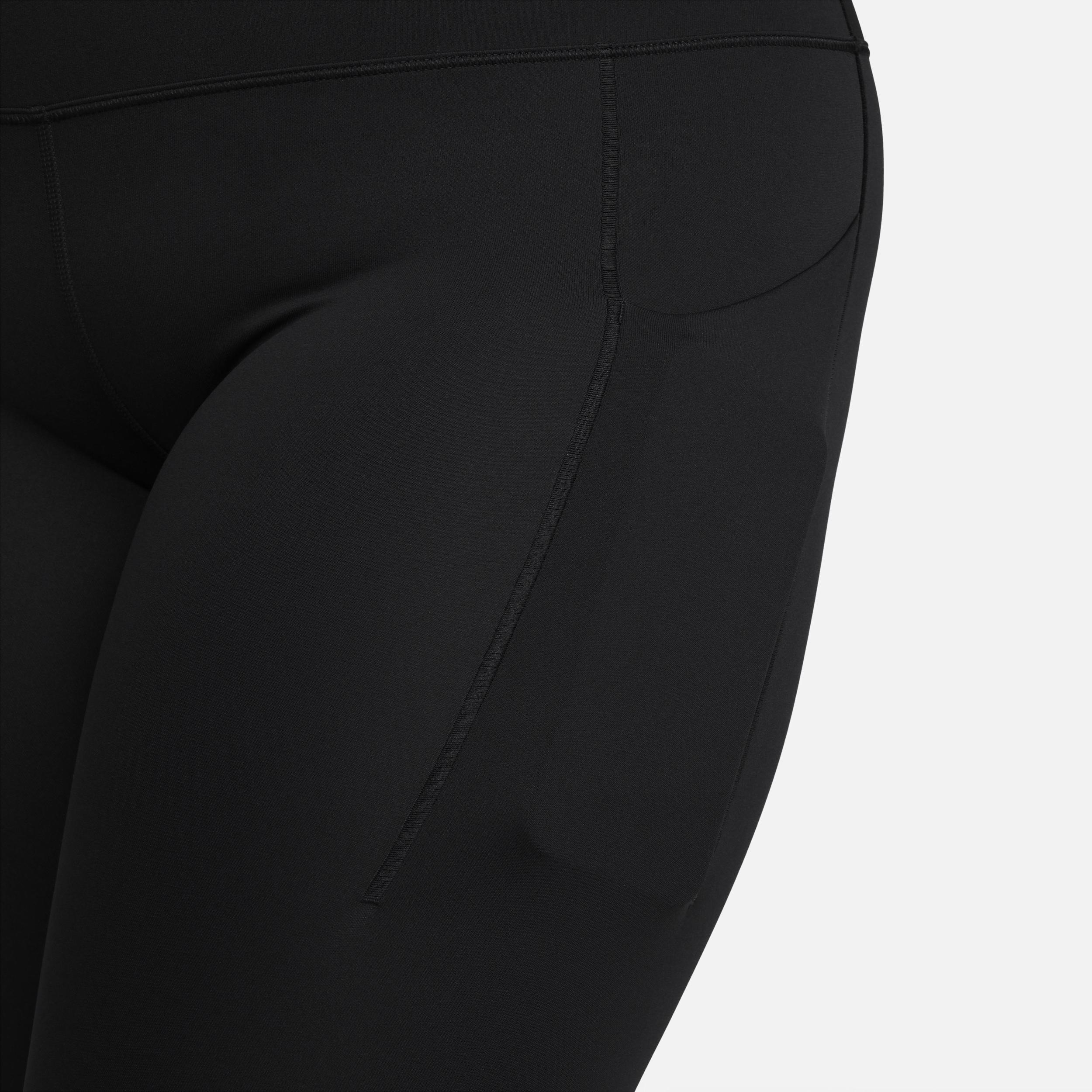 Nike Womens Universa -Support Mid-Rise 7/8 Leggings with Pockets Product Image