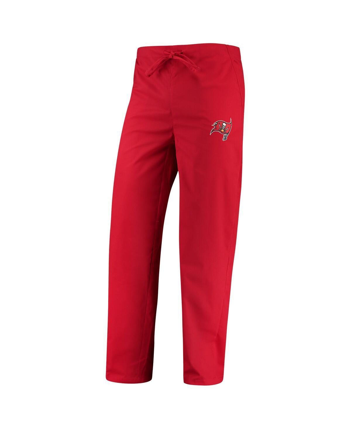 Mens Concepts Sport Red Tampa Bay Buccaneers Scrub Pants Product Image