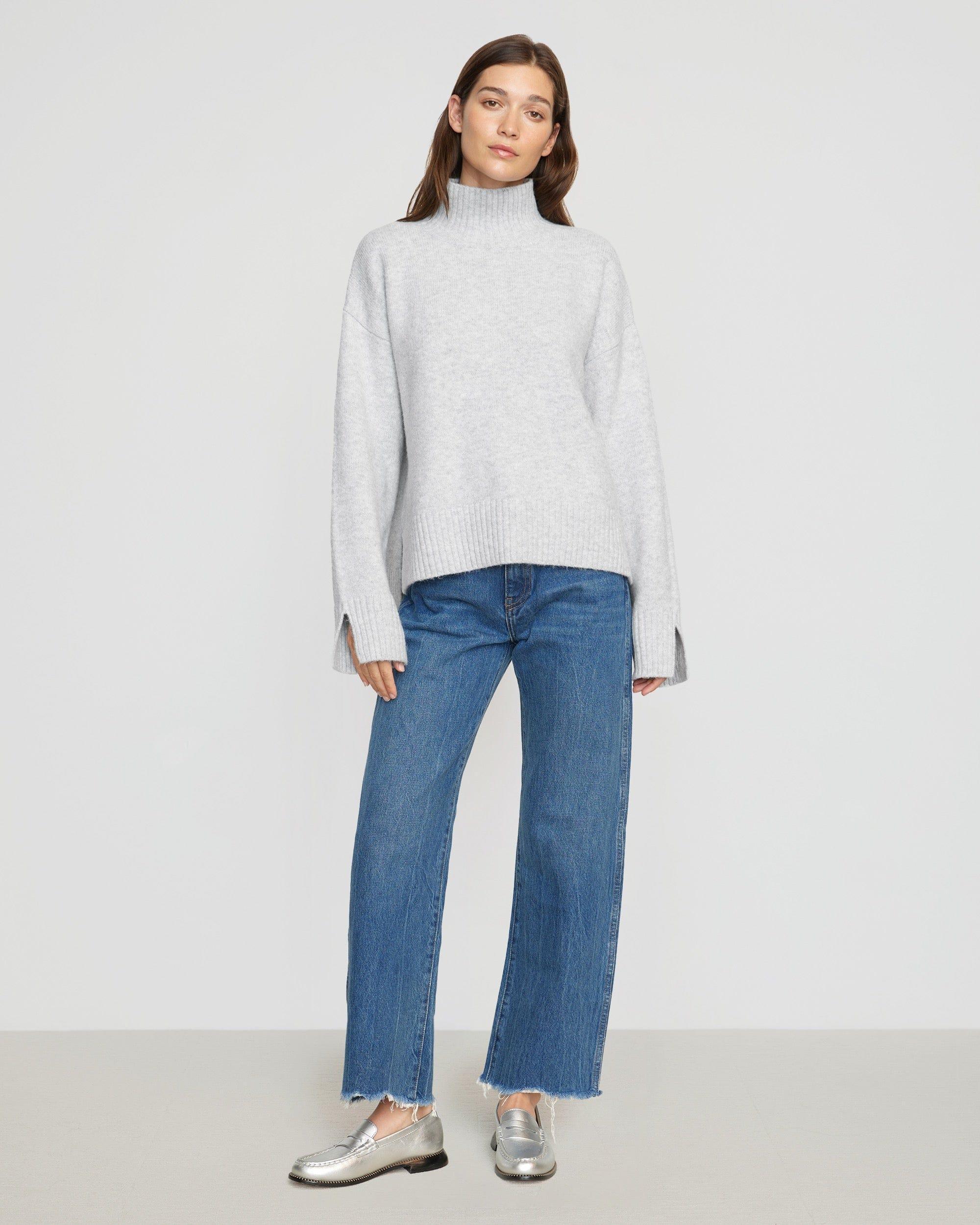 Karlie Oversized Turtleneck Sweater Product Image