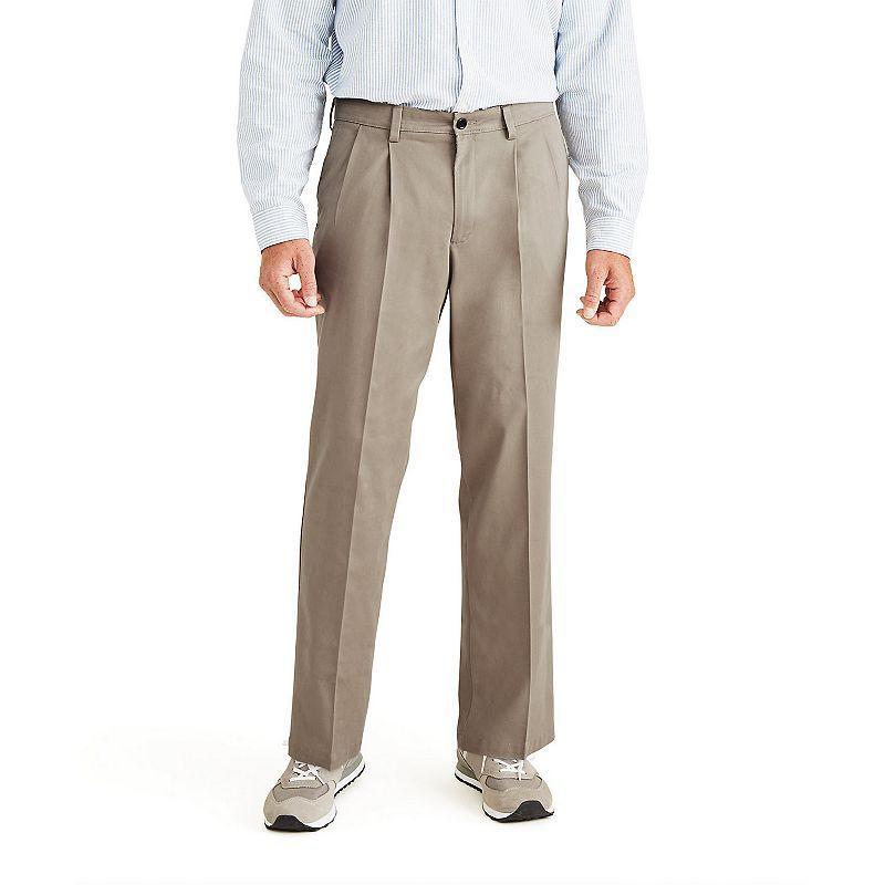 Big & Tall Dockers Stretch Easy Khaki Classic-Fit Pleated Pants, Mens Product Image