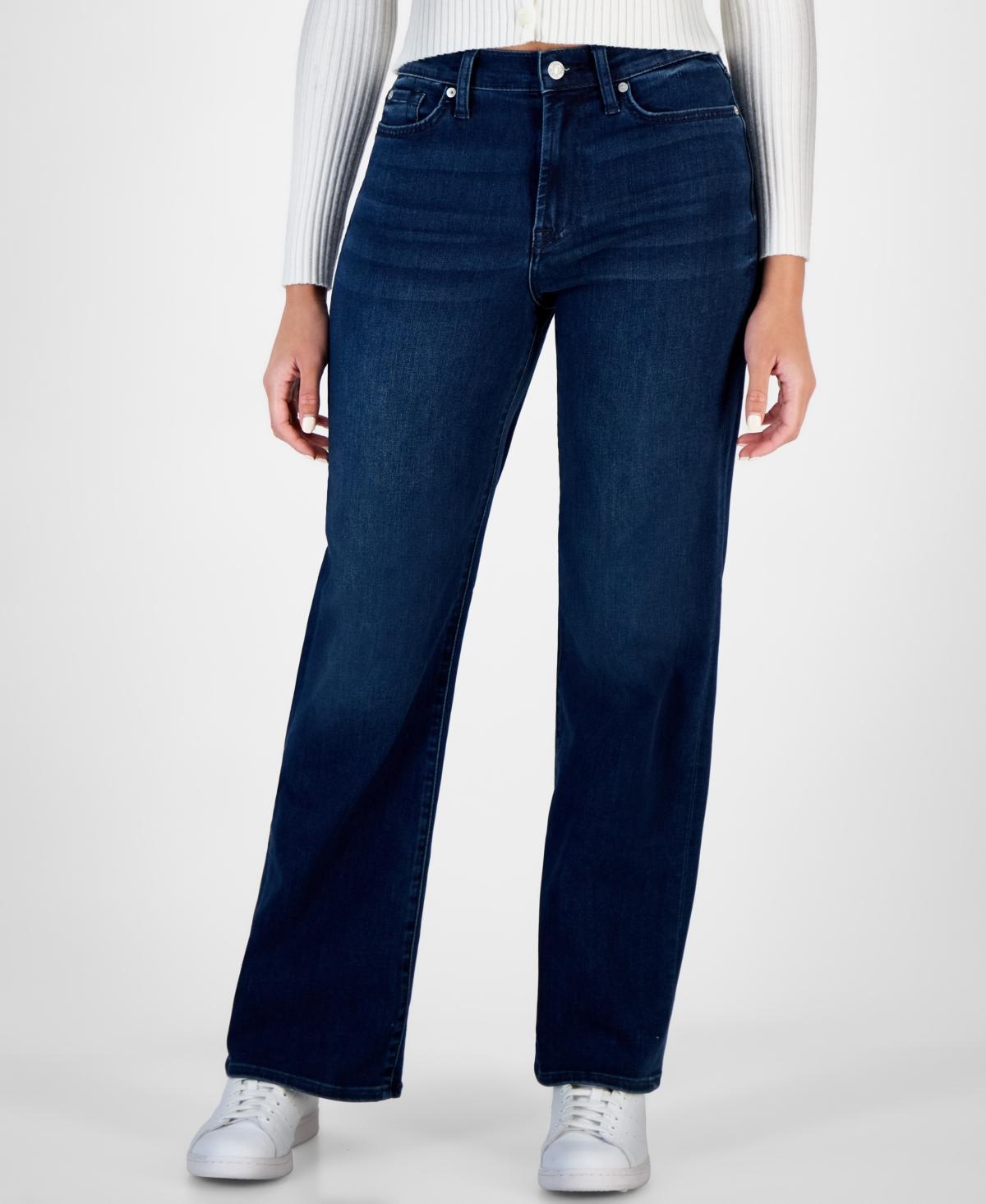 7 For All Mankind Womens Alexa Wide-Leg Jeans Product Image