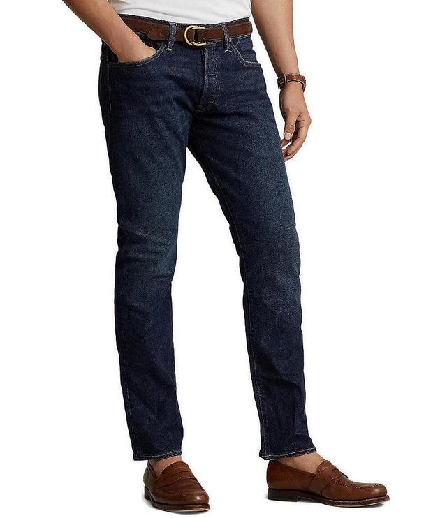 Polo Ralph Lauren Varick Slim Straight Stretch Jeans Product Image